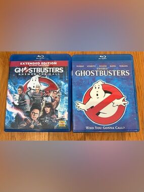 Ghostbusters Original & Ghostbusters Answer the Call Blu Ray Bundle DVD’s